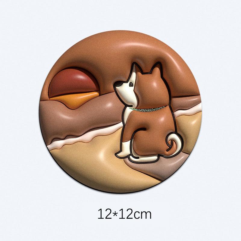 

3D Подставки под стаканы с животными Милые силиконовые Высокотемпературные Подкладки для чашек Противоскользящие и Водонепроницаемые Многоразовые Коврики для кружек Подставки Под Тарелки Кухонная Посуда