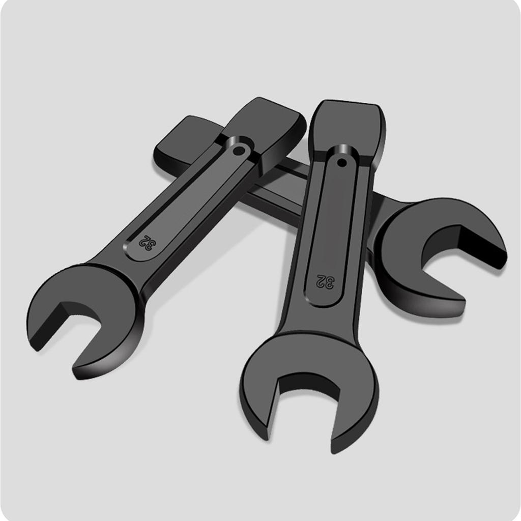 Open End Wrench Multifunctional Universal High Carbon Steel Wrench Manual Hardware Grip Tool 24/27/30/32/34/36mm