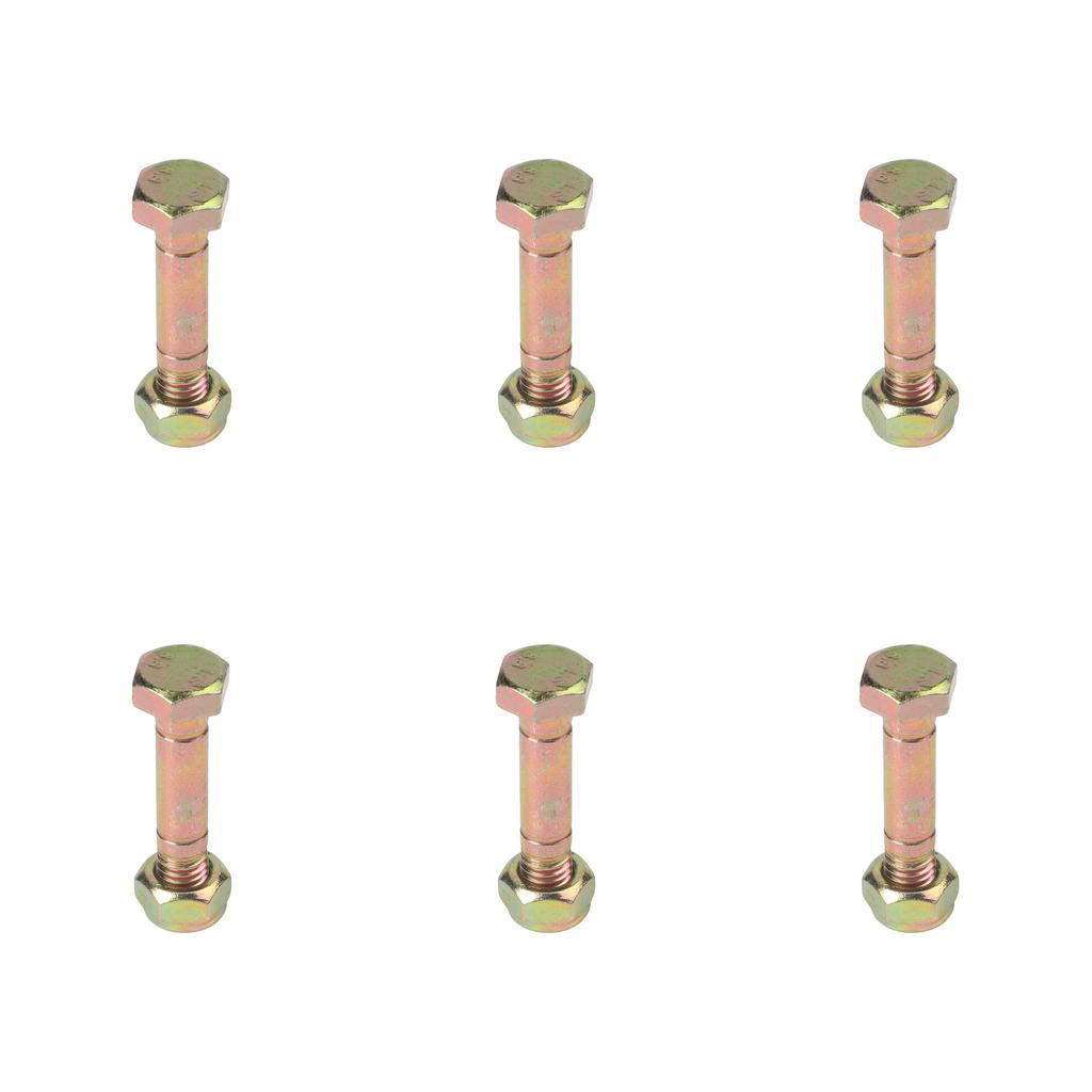 Replacement Parts Shear Pin & Nut Set for Ariens Snow Blowers Fits Various Widths Enhances Equipment Longevity