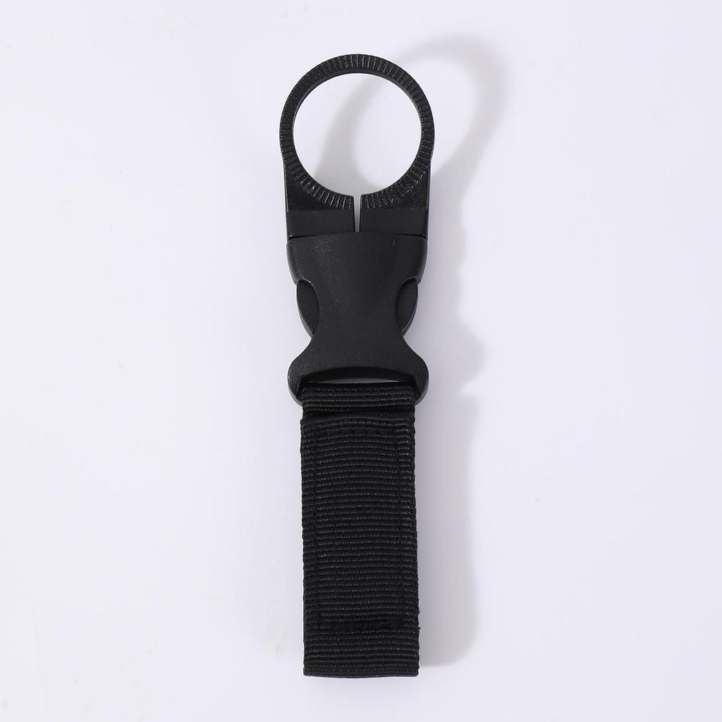 Tactical Webbing Water Bottle Carabiner Clip - Multi-functional Quick Release Hanger Buckle