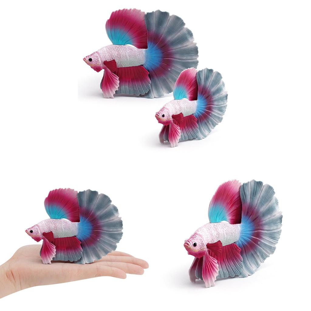 Pvc Fish Model Decor For Kids Educational Aquarium Tank Accessories
