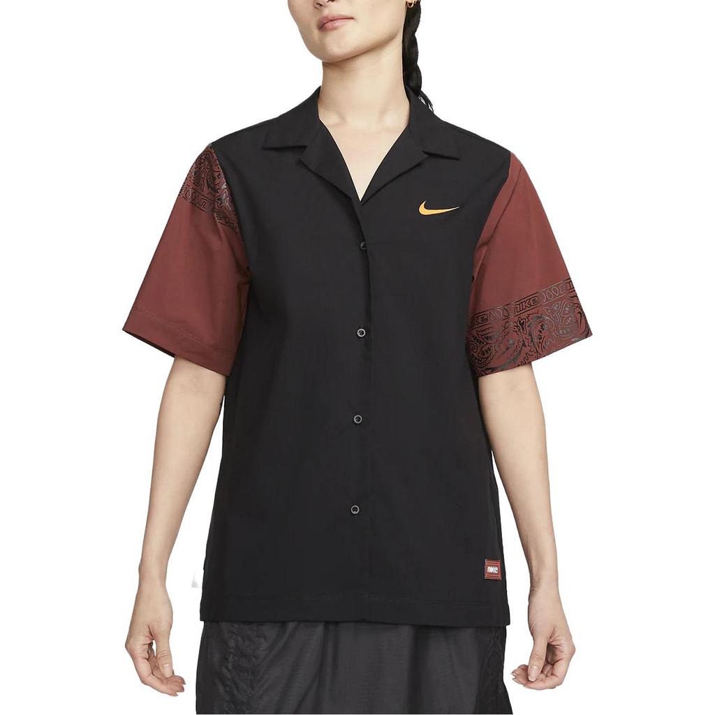 New Nike Sportswear Shirt Women's Black FJ7730-010