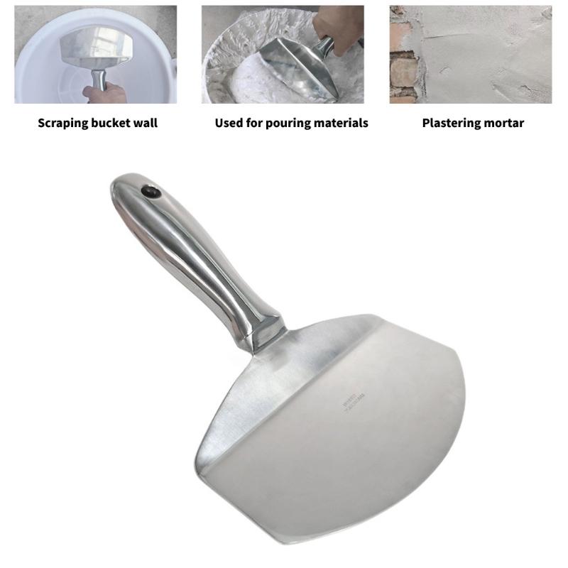 Professional Steel Scraper Tool Ergonomic Handle Putty Scraper  Simple Use for DIY Enthusiasts & Home Improvement Projec