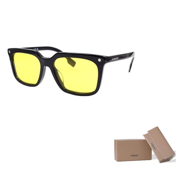 

Burberry Striped Men s Road Trip Sunglasses Rectangular Sunglasses Men s 56