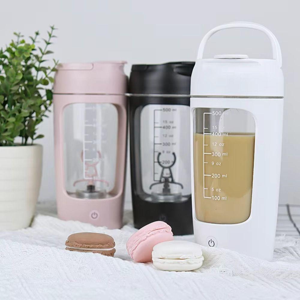 Rechargeable Stirring Cup with Powder Box Blend Cup Multifunctional Electric Mixing Cup  Exercise