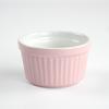Zhi Shi Round Ceramic Soufflé & Cake Baking Ramekin