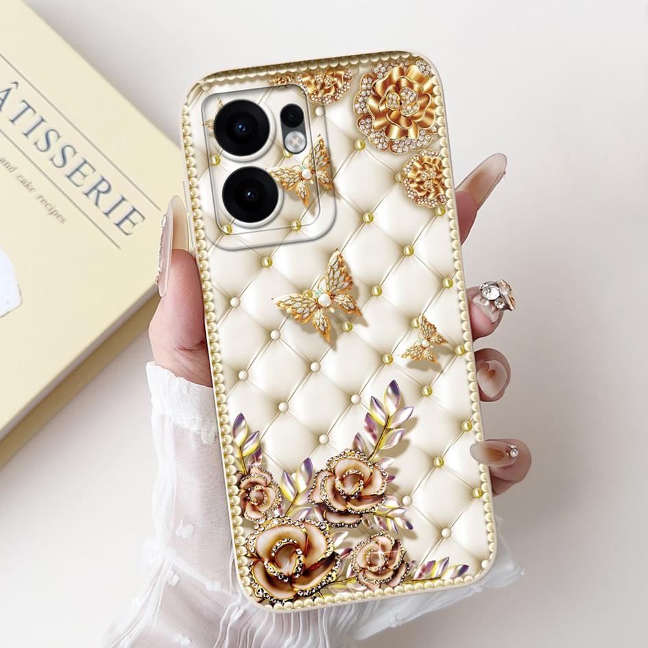 For Oppo Reno 13F 2025 Case Cute Rabbit Panda Flower Soft Silicone Shockproof Cover For OPPO Reno13 FS Fundas RENO13F Phone Case