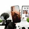 S-Shawshank A-Andi Phone Case Black Silicone Soft For Samsung Galaxy A73,A72,A71,A70,A53,A52,A51