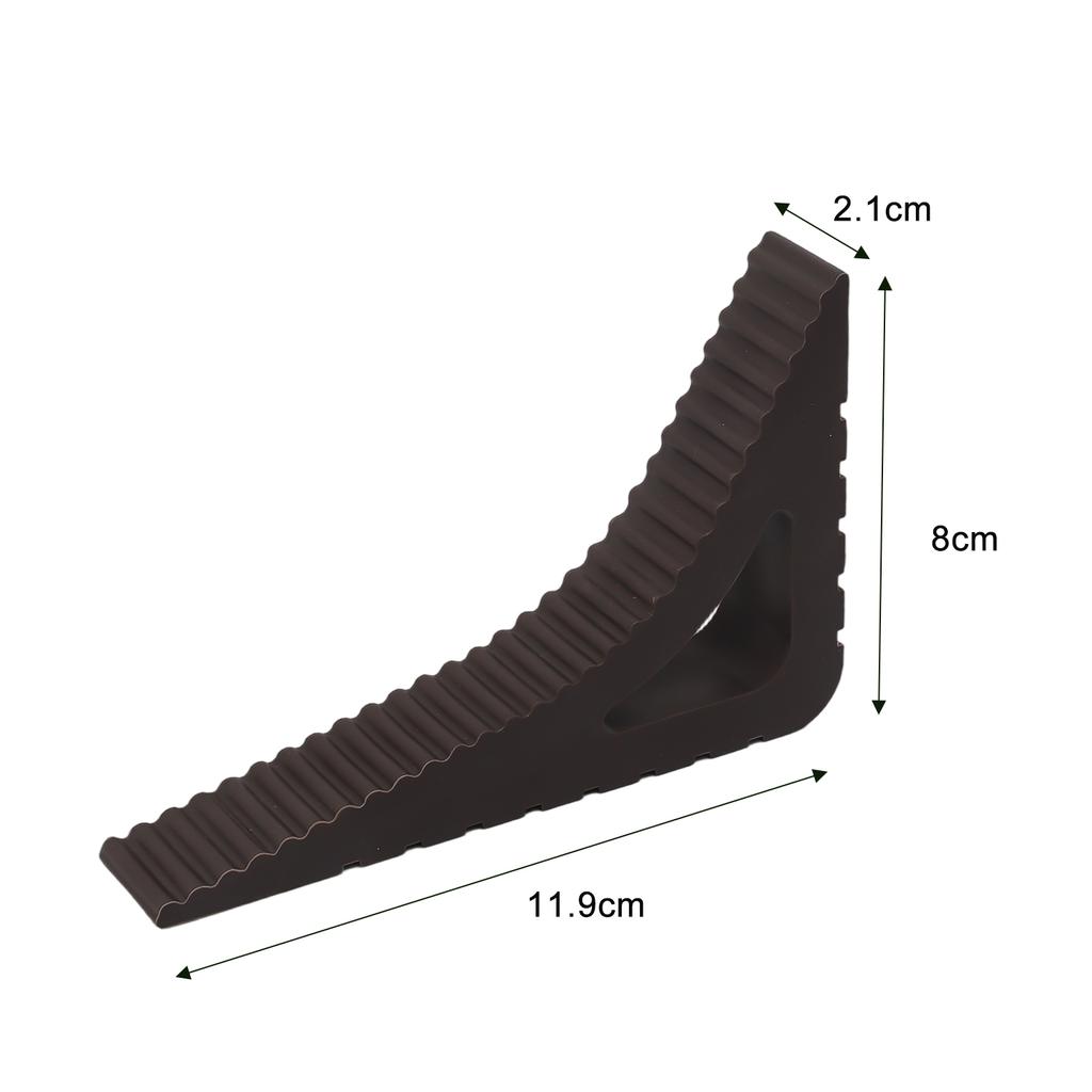 1/3pcs Door Stops Triangle Anti-collision Stop Blocks Multifunctional Reusable Floor Wedge Doorstops Home Office Window Limiter