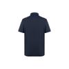 Emporio Armani EA7 Solid Color Button Straight Fit Short Sleeve Polo Shirt Men Polo Shirts Navy-Blue 8NPF09-PJNQZ-1578