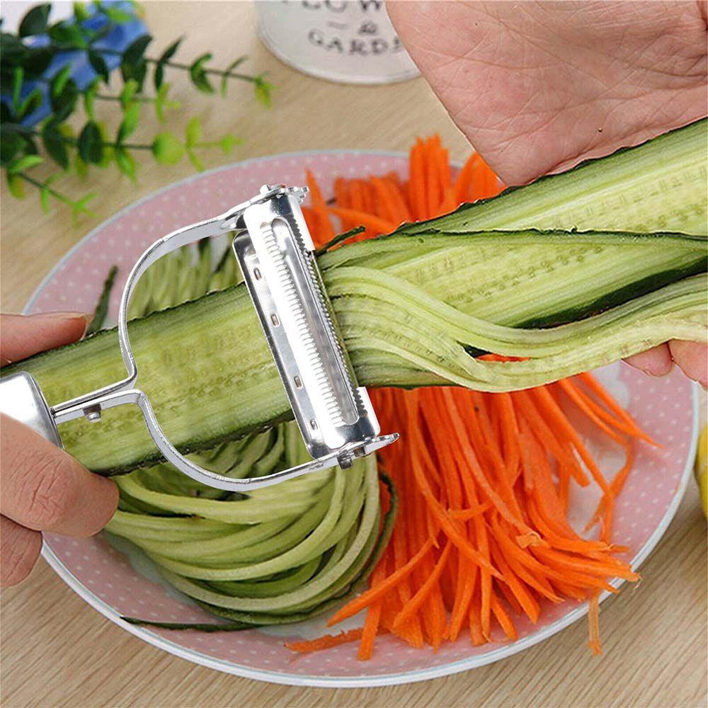 Professional Cucumber Potato Carrot Julienne Vegetable Fruit Peeler Slicer Cutter Grater