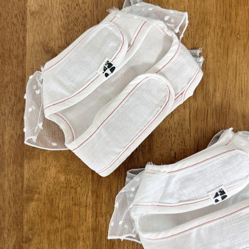 PLUM STUDIO Silver Lining Ribbon Dog Harness