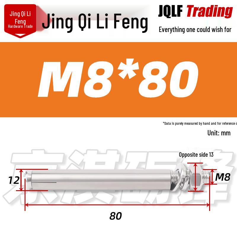 304 Stainless Steel Expansion Bolt - National Standard Screw Nail