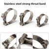 1 Pc Stainless Steel T Bolt Exhaust Pipe Clip Hose Clamps Sealing Welding Marine Clip Repair Tool Hardware Accessories New