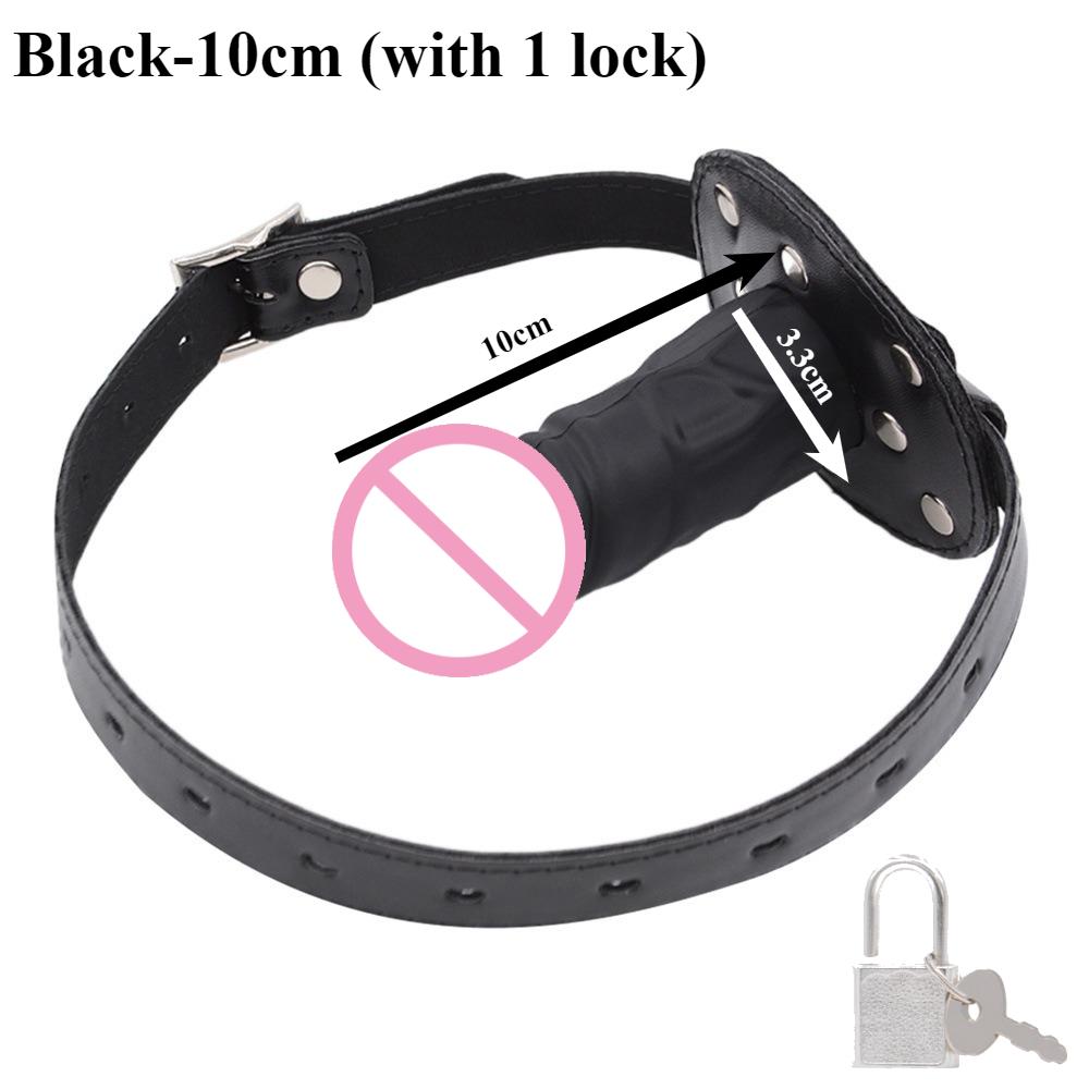 Bdsm Mouth Plug Dildo Gag Sex Toys Open Mouth BDSM Bondage Silicone Penis Adults Woman Couples SM Slaves Games Juguetes Sexuales