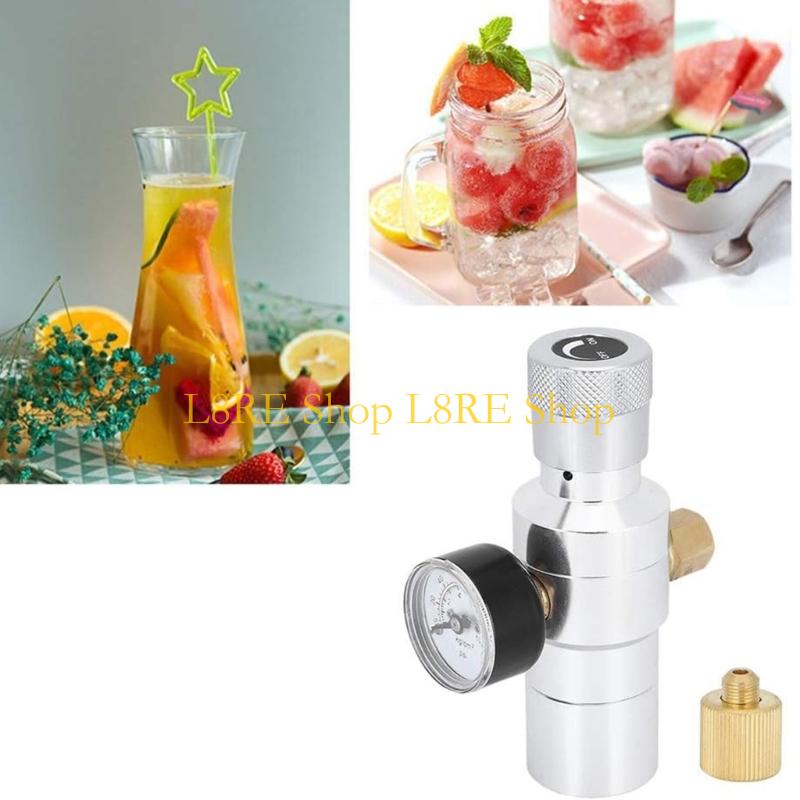 L8RE Small CO2 Regulator 0-150PSI Safe Brewing Accessory Kitchen Appliance Part CN