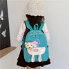 Cute Bear Pattern Kids Backpack For Preschool Durable Nylon With Padded Straps