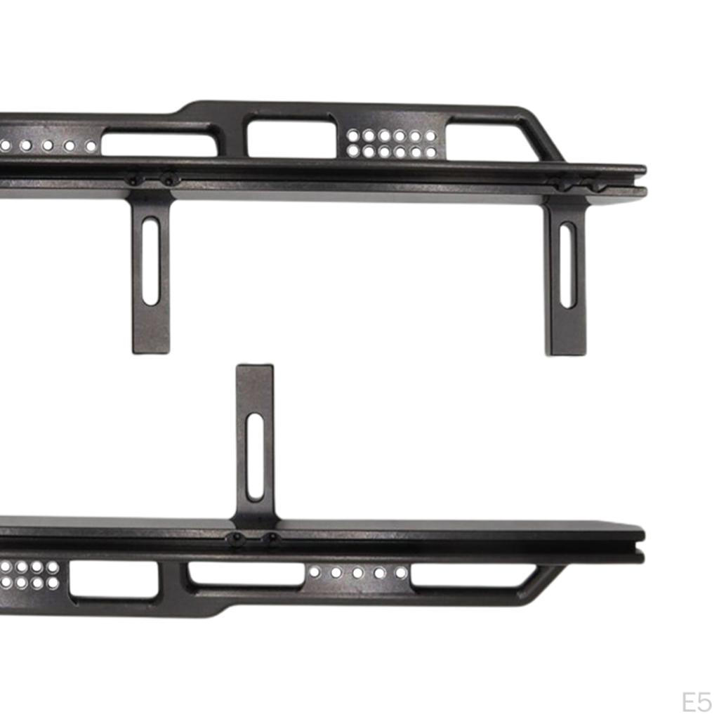 1 Pair RC Side Pedal Foot Board for Axial SCX6 Jlu 4Wd-Axi05000T1 1/6 Model Car Accessory