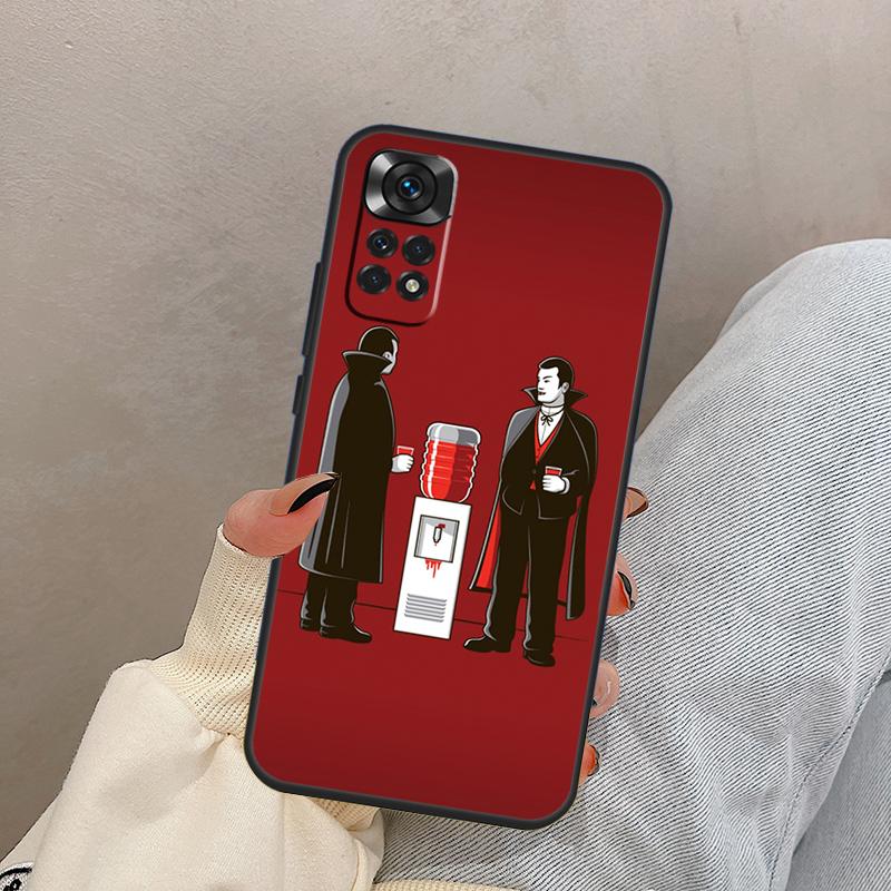 

Чехол Дракула для Xiaomi Redmi Note 12 Pro Redmi Note 11 8 9 10 Pro 9S 10S 11S 10C 9C 9A 12C Redmi Note 8