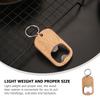 4 Pcs Easy Beer Bottle Opener Wooden Handle Bar Kitchen Accessories Party Favors Keychain Soda Lid Manual Bottle Opener Remover