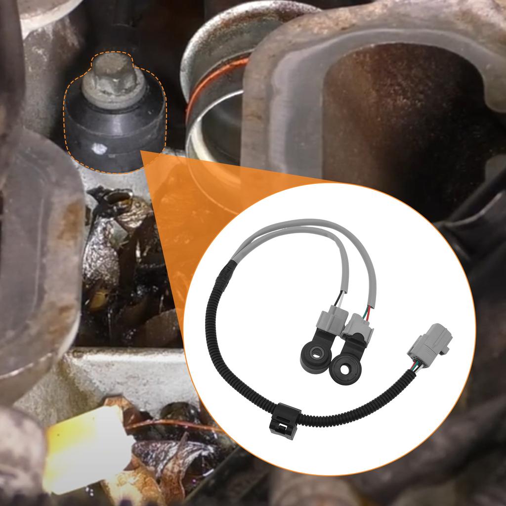 2 Stück Klopfsensor-Kit 8615-20090 / 82219-48010 / 82219-08010 Passend für Lexus / Toyota mit Kabelbaumsatz