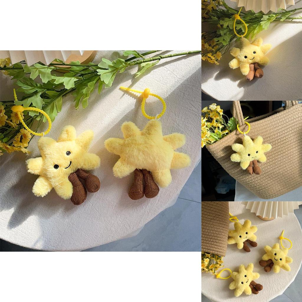 Sun Shape Plush Doll With Short Plush Material For Birthday Gifts And Collectors