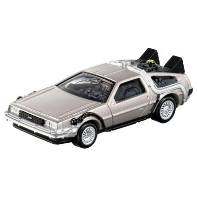 TAKARA TOMY "Tomica Premium Unlimited 07 Back To the Future (Time Machine)" Miniature Car Toy Boxed, Meets Toy Safety Standards
