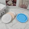 Mandala Diy Homemade Mold Coaster Crystal Dripping for Creative Silicone Mold Crystal Drip Placemat Mold for Diy Craft
