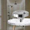 Removable Shower Head Chrome High Pressure Sprayer Adjustable Convenient