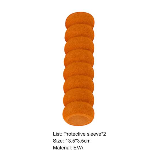 2Pcs Door Handle Cushion Super Soft Wear Resistant EVA Ultra-thick Spiral Type Door Handle Protective Cover for Home