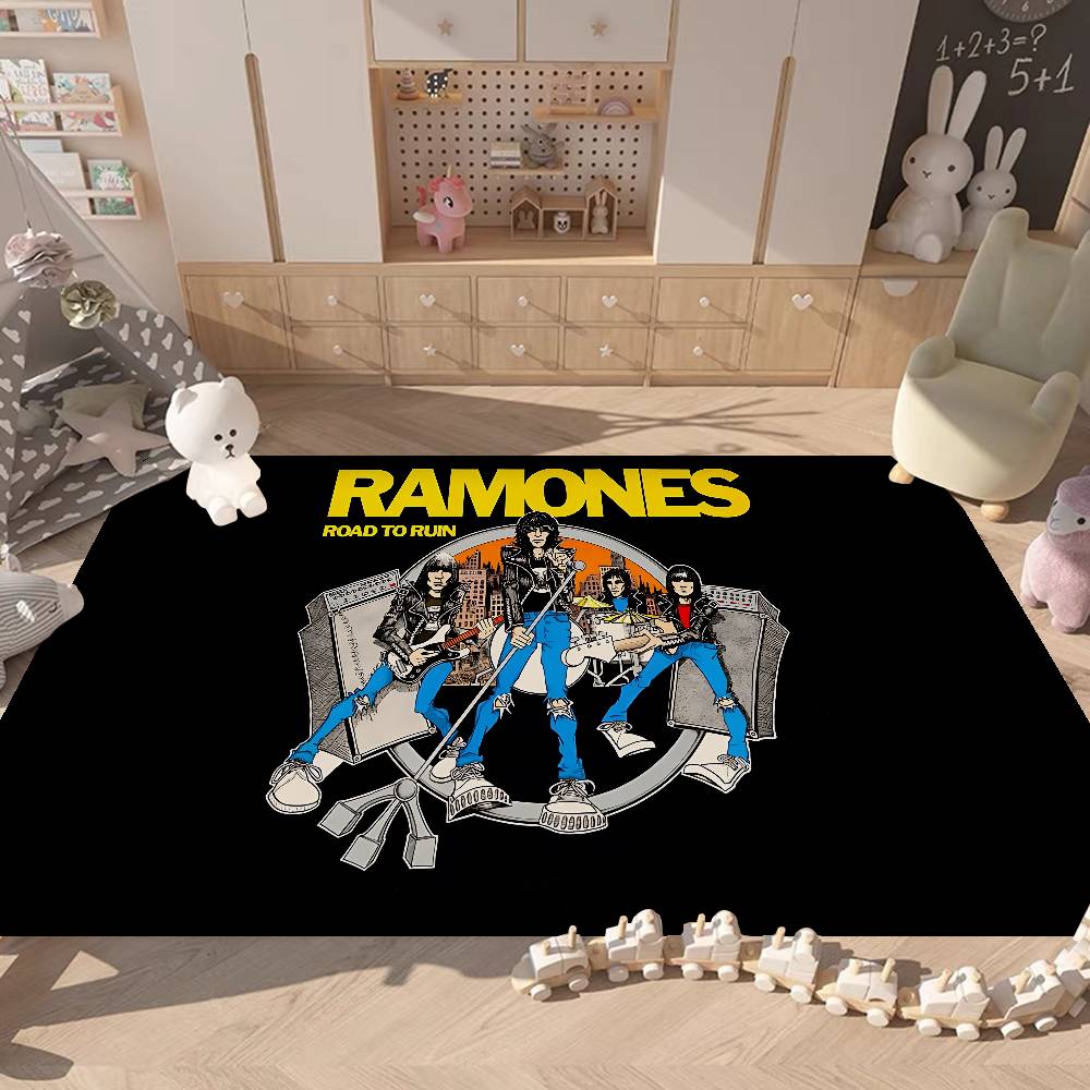 Rock Band R-Ramones Küchenmatte Günstiger Anti-Rutsch Modernes Wohnzimmer Balkon Bedruckt Moderne Heimdekoration