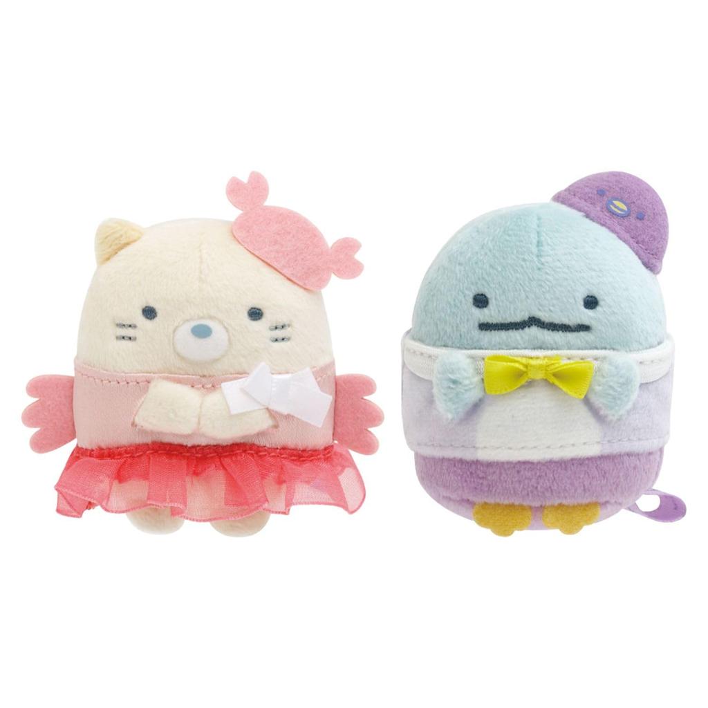 Sumikkogurashi Mini Plush Cat Lizard Seashell Limited Edition Set San-X "Penguin Lagoon" & Set, Design, Summer, Cute, Soothing,