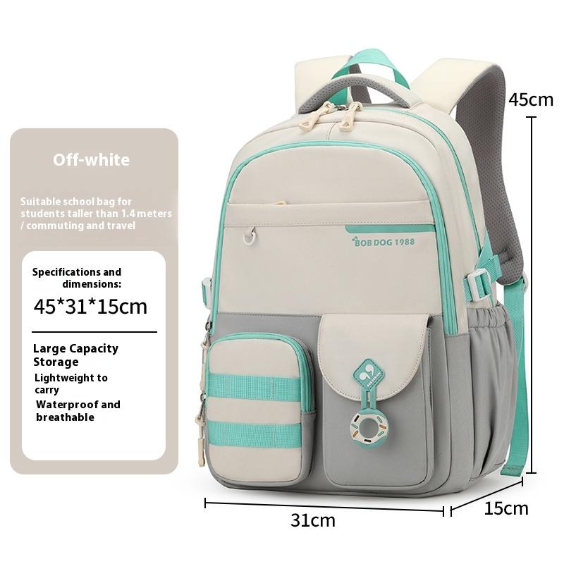 Middle School Student Backpack, Casual Large Capacity Lightweight Backpack, 6-9Th Grade Internet Celebrity Daifa Primary School