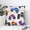 Pillow Case M-Monster J-Jam Design  Pillow Cover For Sofa Bedroom Home Decor Kawaii Pillowcases