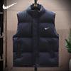 Pánská bezrukavá péřová vesta v korejském stylu Podzim/Zima 2025 - Trendy ležérní, nadměrná velikost