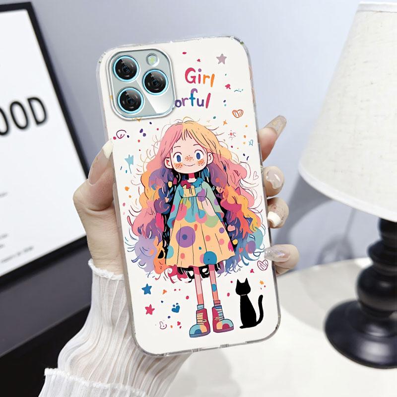 For Blackview A95 A100 A200 Pro A85 Case Protective Cover For  Blackview A80S Marble Clear Soft Silicone Phone Case Cat Fundas