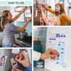 Mini Colorful Magentic Pushpins Whiteboard Map Magnet Push Pin Strong Magnet Refrigerator Pushpin Home Office Supplies Wholesale