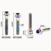 Titanium Zinc Zinc Alloy Bicycle Stem Top Cap Screw M6x30/35mm Bicycle Headset Cover Screws  Road Bikes
