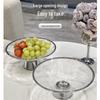 Light Luxury Glass Fruit Plate