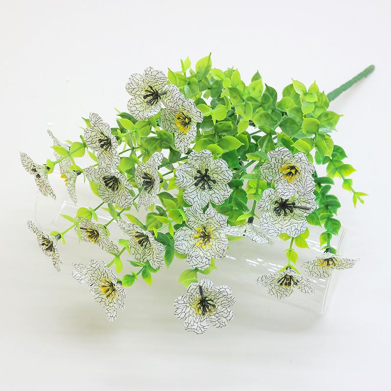 Artificial Incana Matthiola And Bellium Minutum Bouquet For Wedding Decor