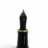 Excellent PERIKAN Fountain Pen Souverene M400 Green Stripe Black 14K Mens Used
