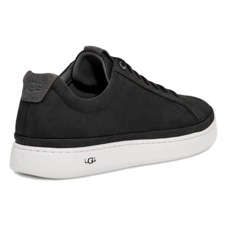 UGG Cali Sneaker Low Leather Comfortable Versatile Fashion Breathable Low-Top Skate Shoes Men Sneakers Black 1132715-BLK