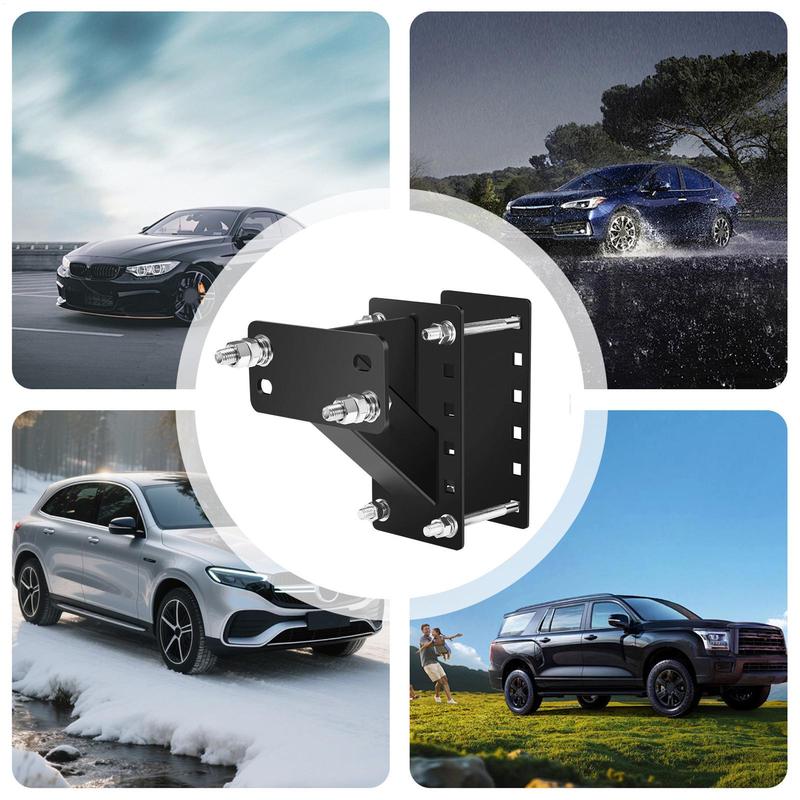 Trailer Spare Tire Mount - Carbon Steel Tyre Mount Spare Tire Carrier for Truck RV Travel Storage Transport Road Trip Essential