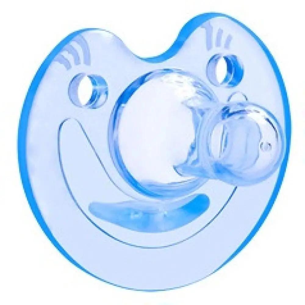 0-3 Years Silicone Round Pacifier Baby Teether Bear Smiley Cat Silicone Pacifier Bisphenol Free Perfect Gift for Newborns