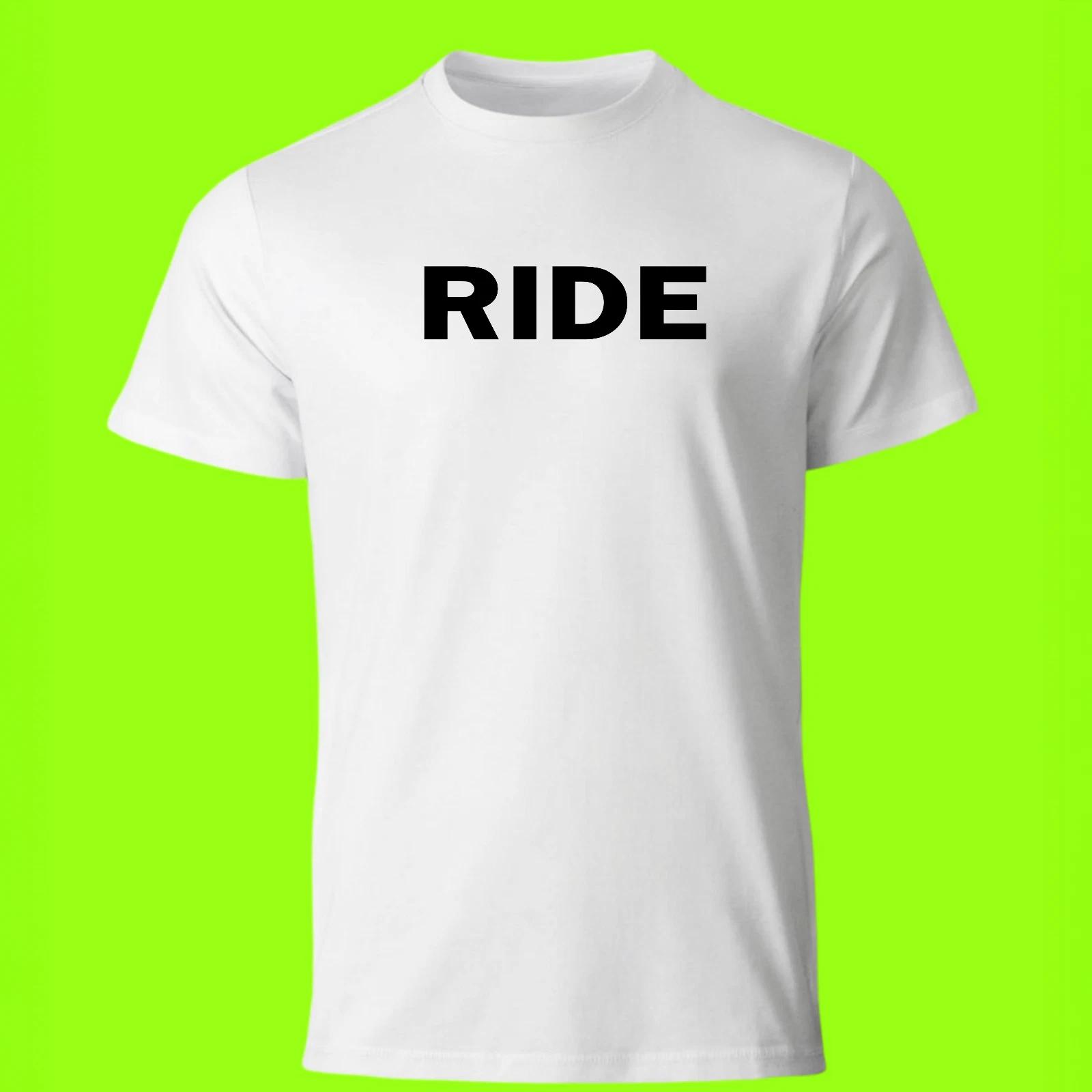 Ride - T Shirt - Madchester Indie Rock Music Band 90s L