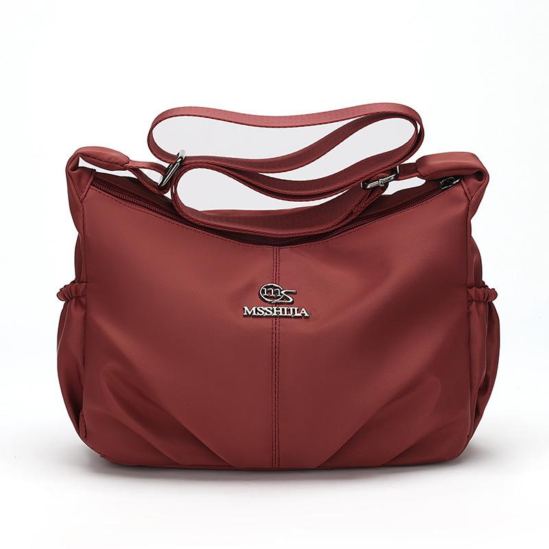 Nylon Crossbody Bag Women's Large Capacity Multi-compartment Shoulder Bag