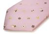 SIMON CARTER Cat Sweets Silk Tie (Pink)