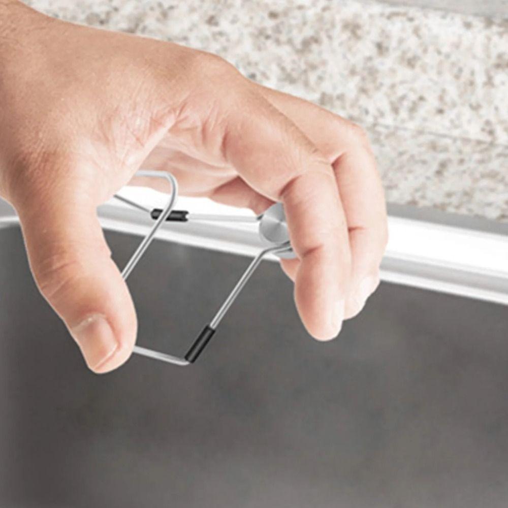 Multi-functional Drain Rack Easy To Install Scrubber Hanger NEW Sponge Holder  Kitchen