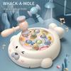 Infant & Toddler Rotating Musical Whack-a-Mole Toy - Early Education for Ages 0-1