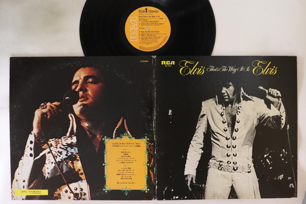 

LP Record ELVIS PRESLEY - Elvis That s The Way It Is SX201 RCA 1972 Japan Rock